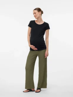 Ausgestellt Hohe Taille Hose