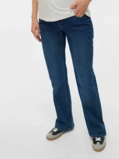 Ausgestellt Mittlere Taille Ausgestellt Jeans