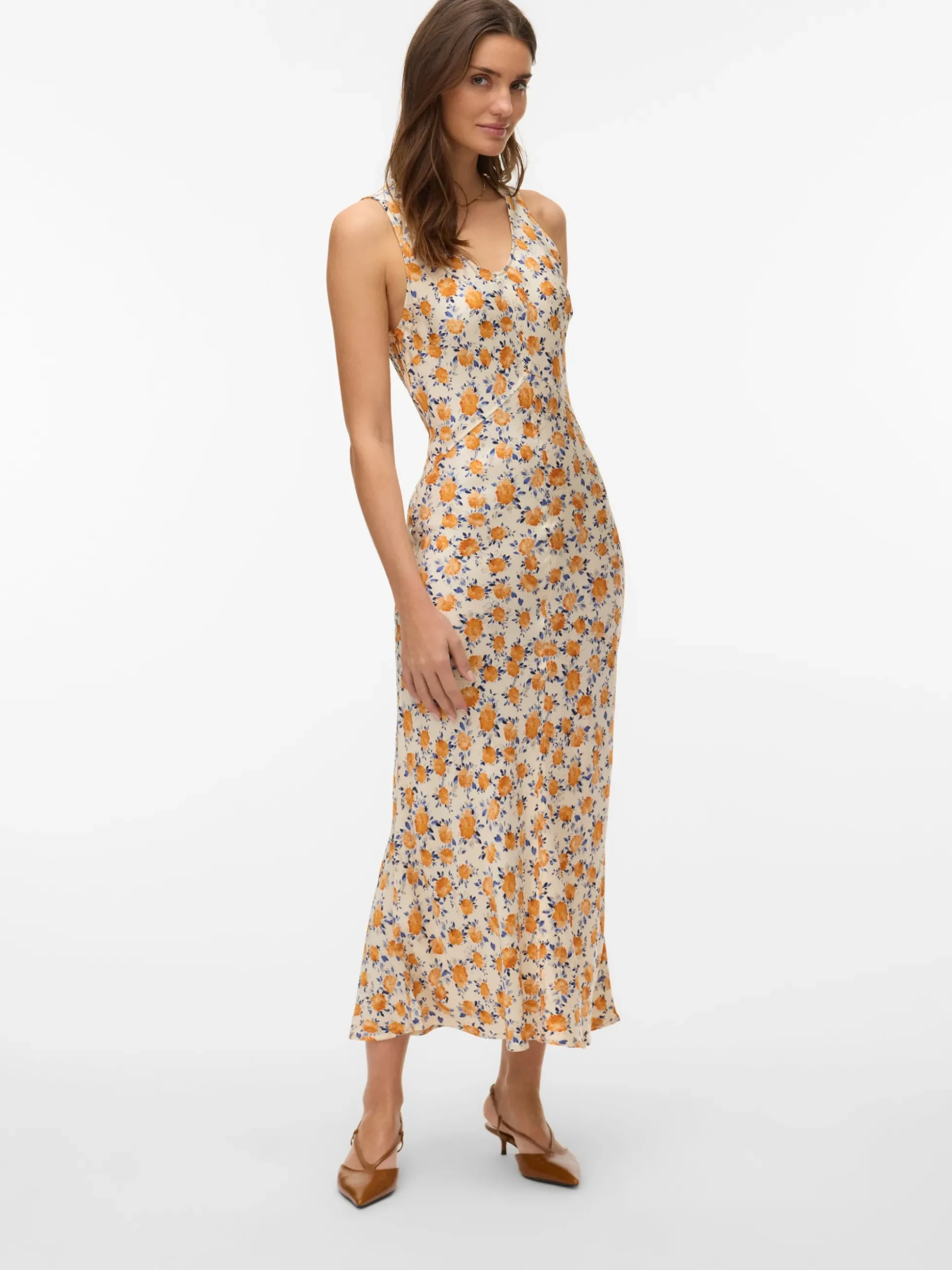 AWAVILDA Langes Kleid