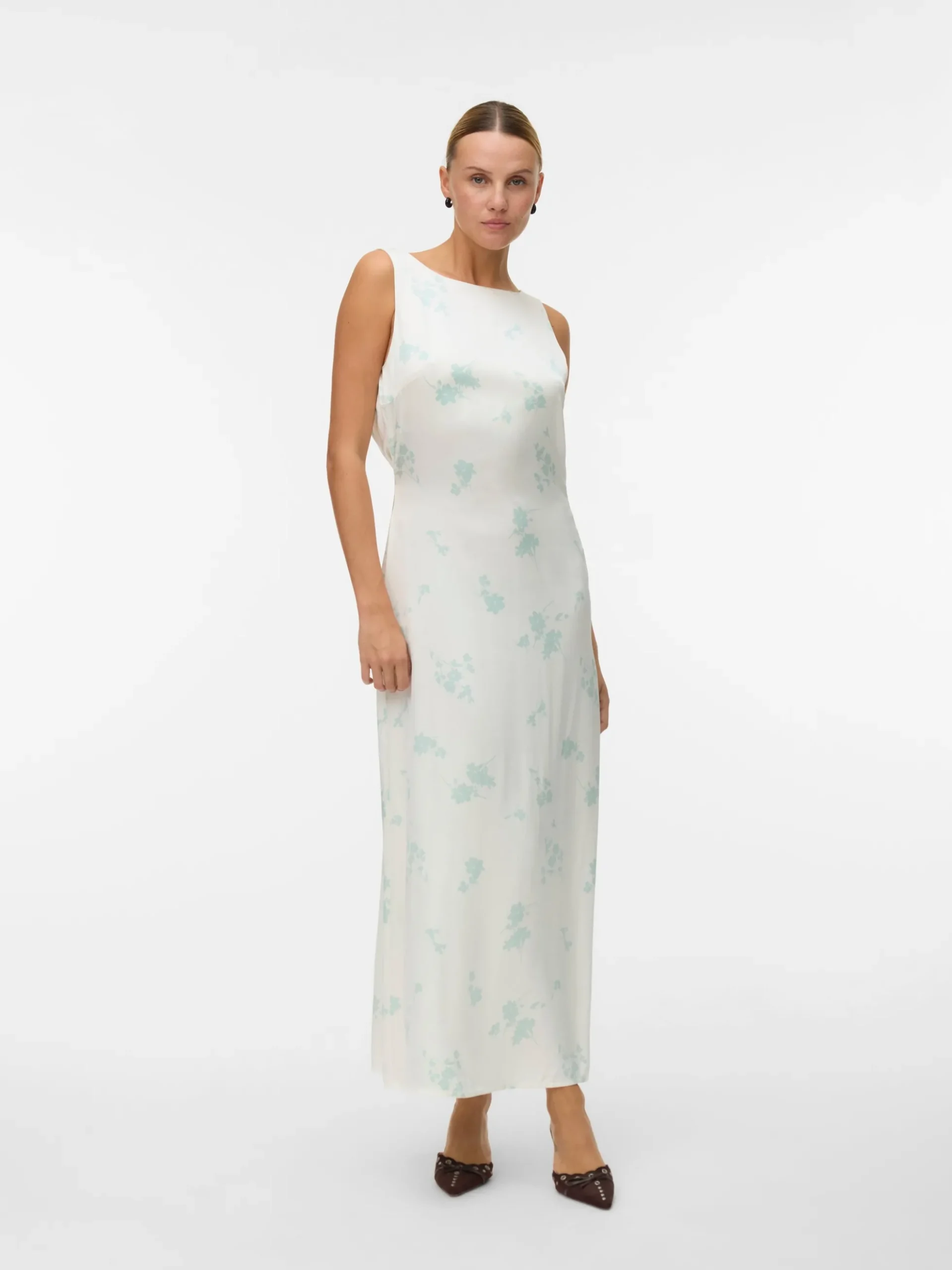 AWBILLIE Langes Kleid