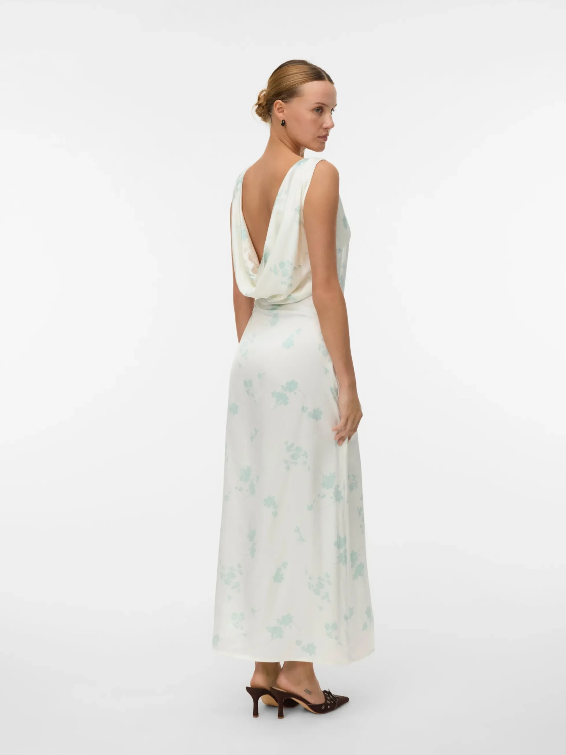 AWBILLIE Langes Kleid
