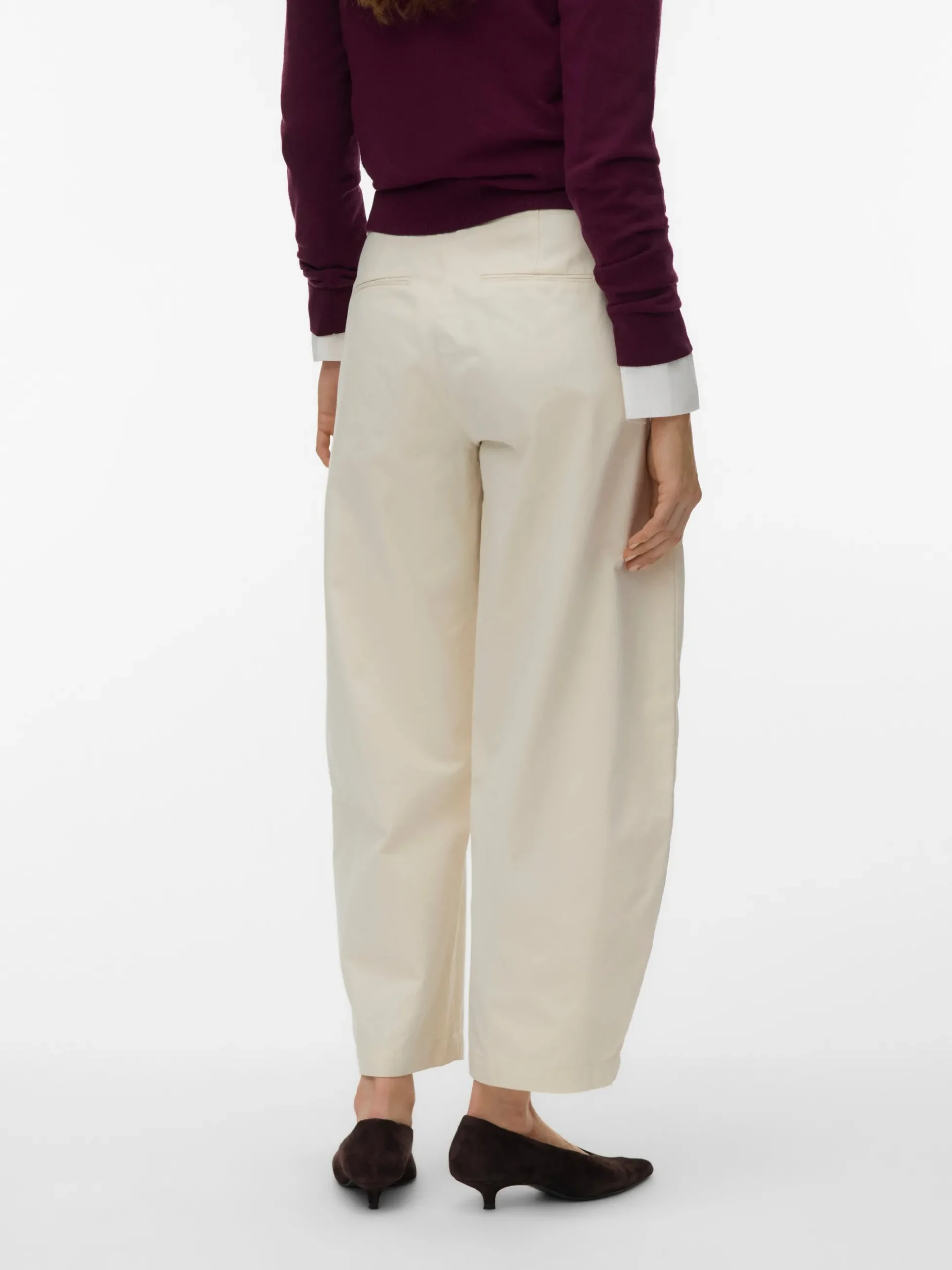 AWCARLEY Hohe Taille Hose