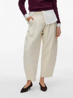 AWCARLEY Hohe Taille Hose