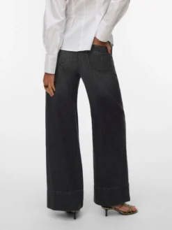 AWELANI Hohe Taille Ausgestellt Jeans
