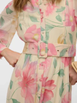 AWIRIS Langes Kleid