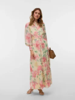 AWIRIS Langes Kleid
