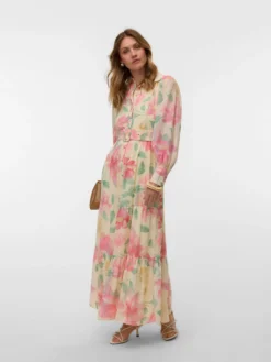 AWIRIS Langes Kleid