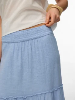 AWKEELEY Hohe Taille Langer Rock