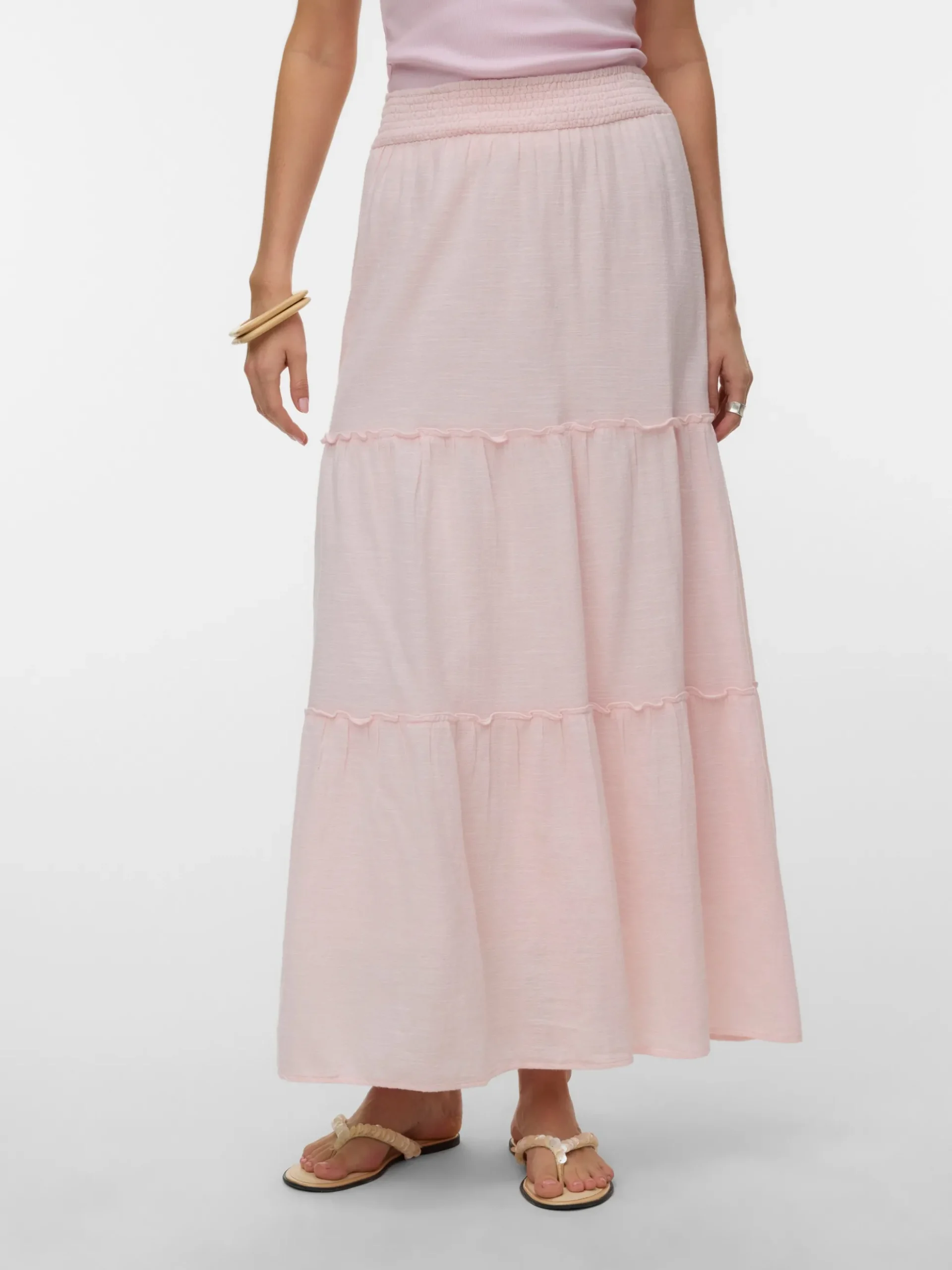 AWKEELEY Hohe Taille Langer Rock