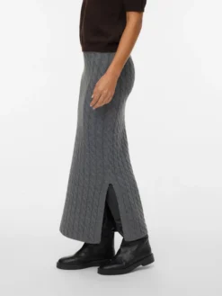 AWLORELLA Hohe Taille Langer Rock
