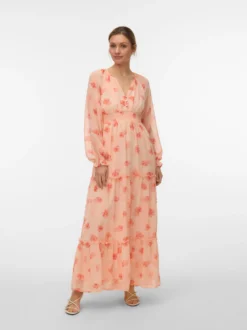 AWMAUDE Langes Kleid