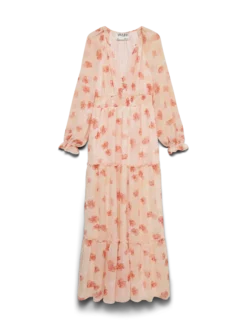 AWMAUDE Langes Kleid