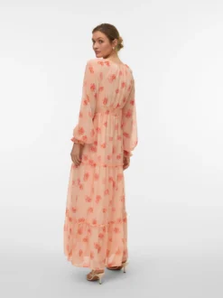 AWMAUDE Langes Kleid
