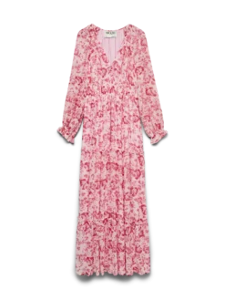 AWMAUDE Langes Kleid
