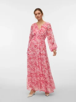 AWMAUDE Langes Kleid