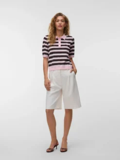 AWOLINE Gestricktes Poloshirt