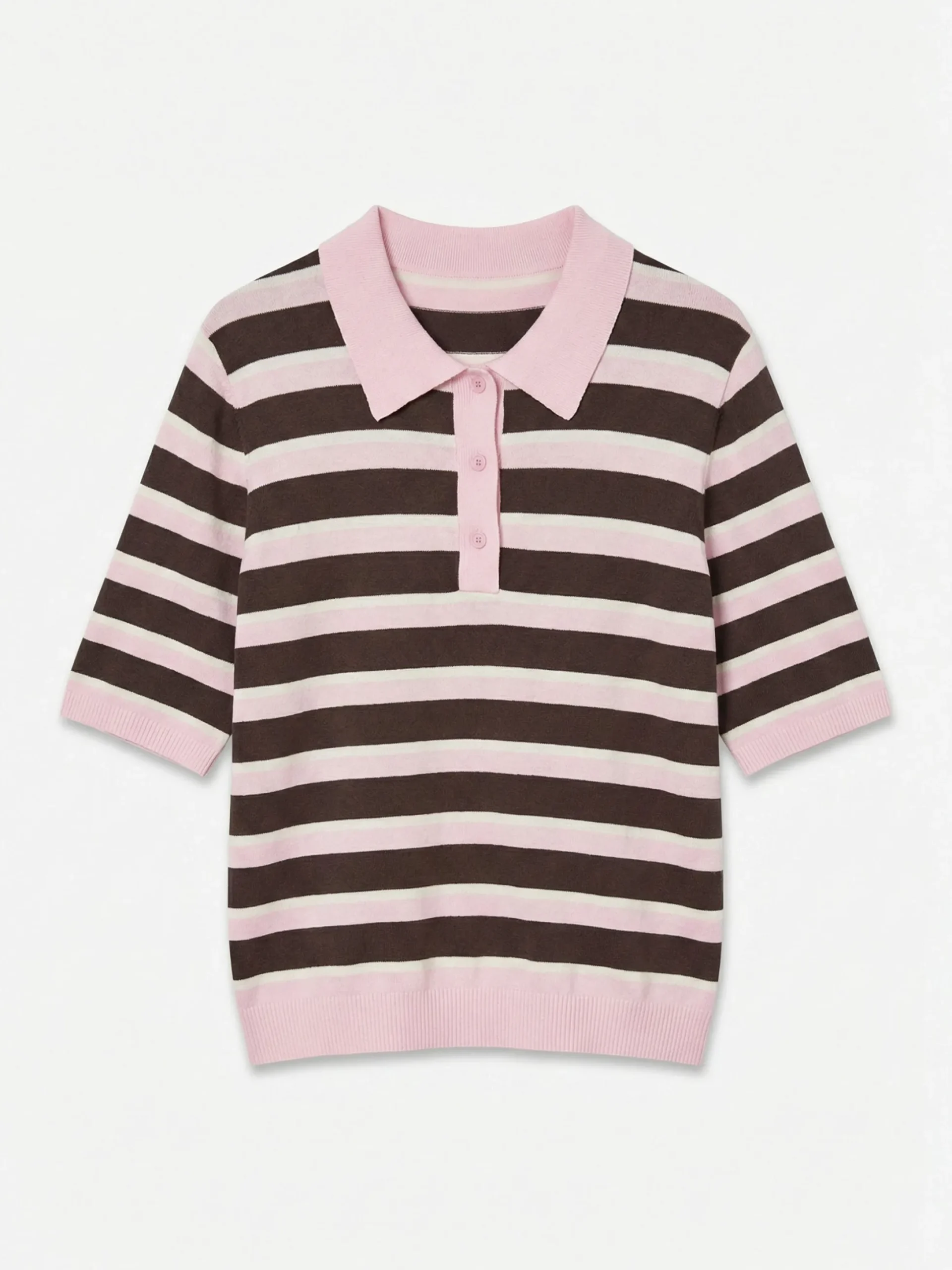 AWOLINE Gestricktes Poloshirt