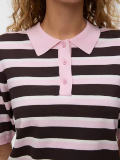 AWOLINE Gestricktes Poloshirt