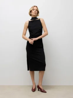 AWSAGE Midikleid