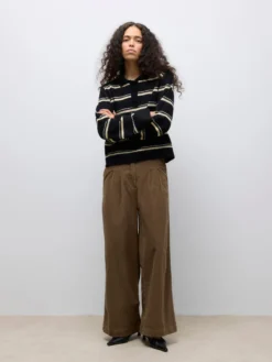 AWTALA Hohe Taille Hose