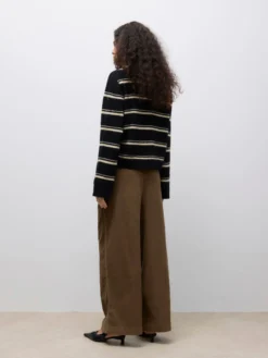 AWTALA Hohe Taille Hose