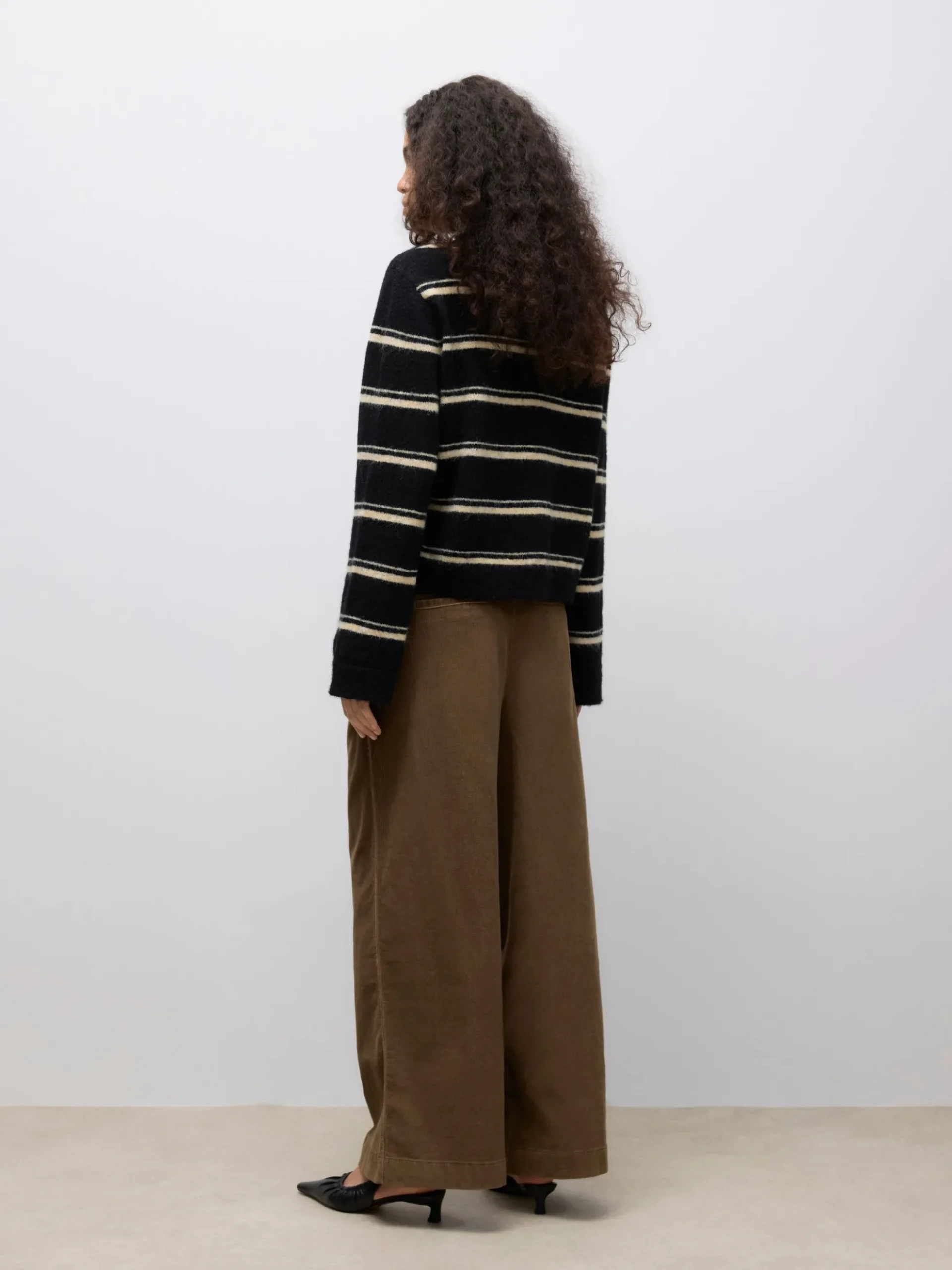 AWTALA Hohe Taille Hose