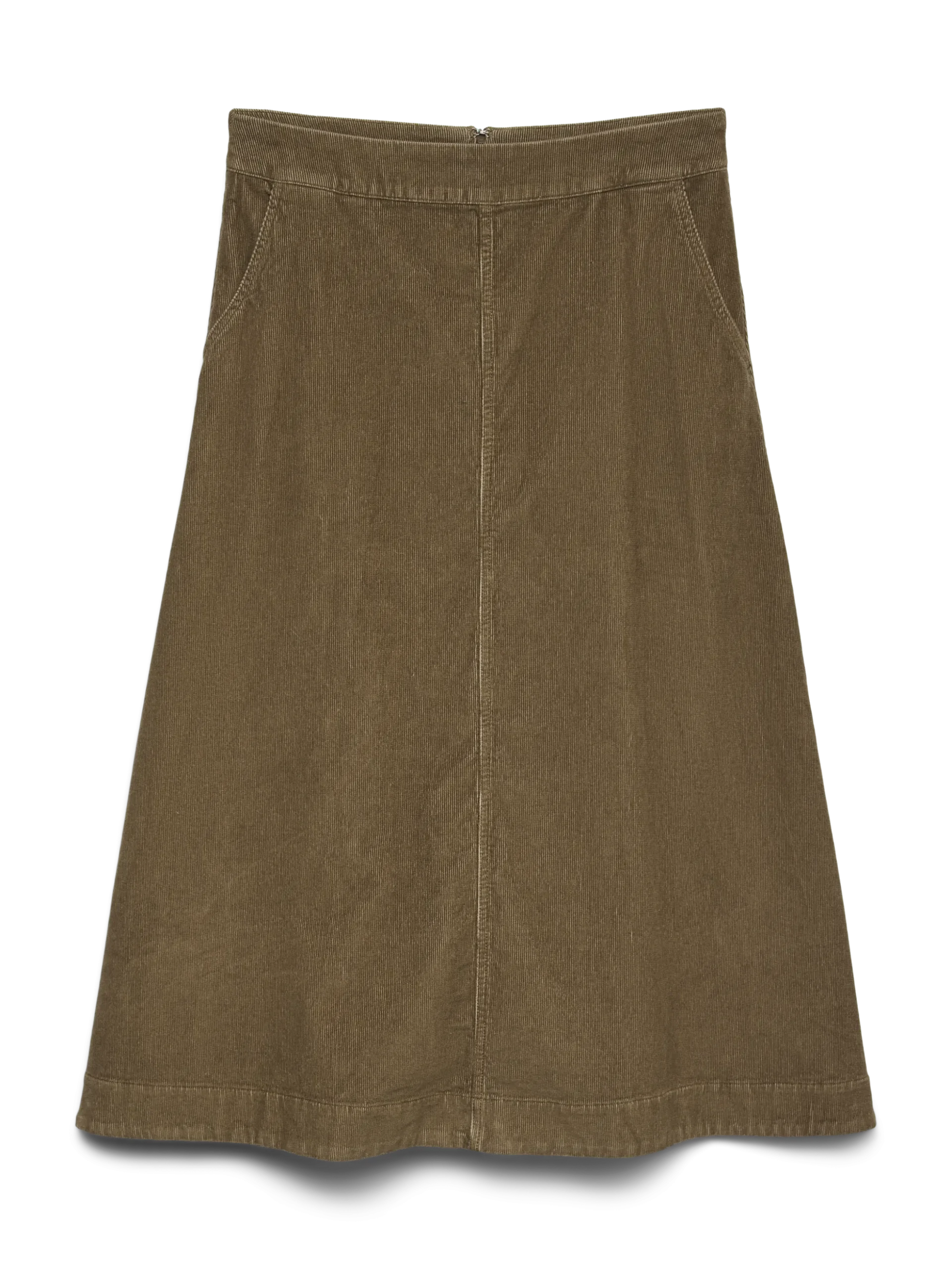 AWTALA Hohe Taille Langer Rock