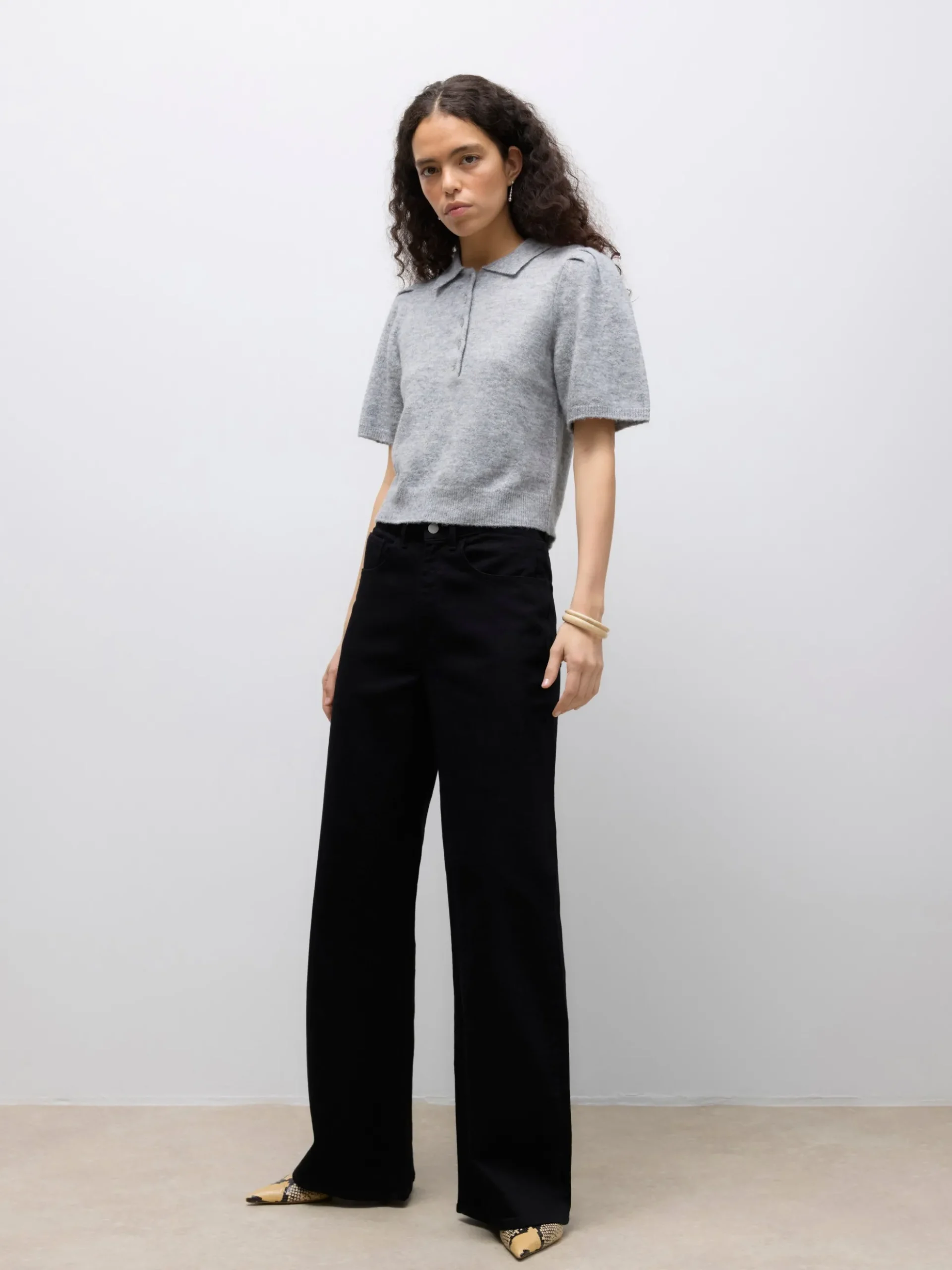 AWTASSA Gestricktes Poloshirt