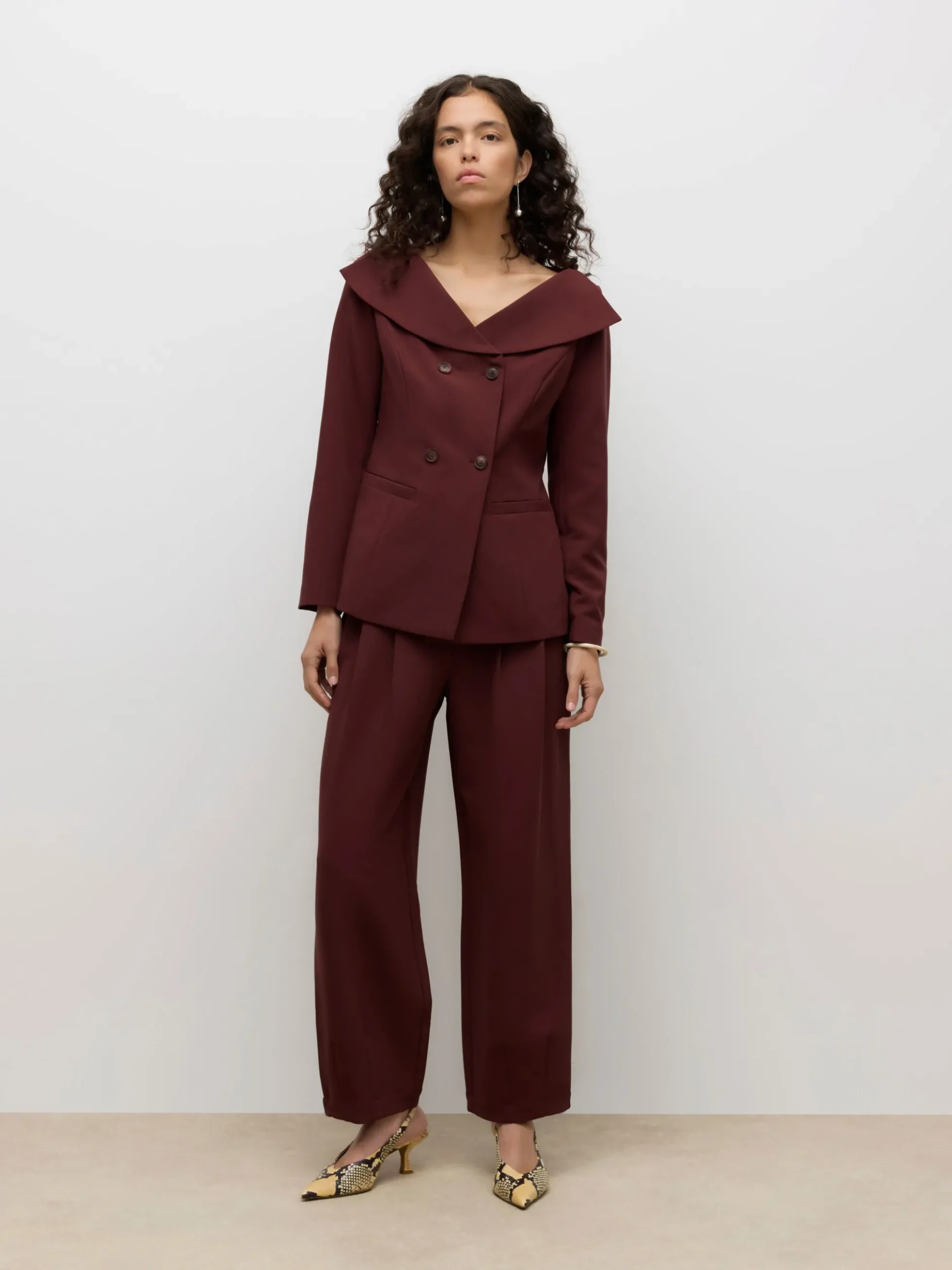 AWVIVICA Hohe Taille Hose