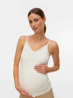 Eng anliegend V-Ausschnitt Top