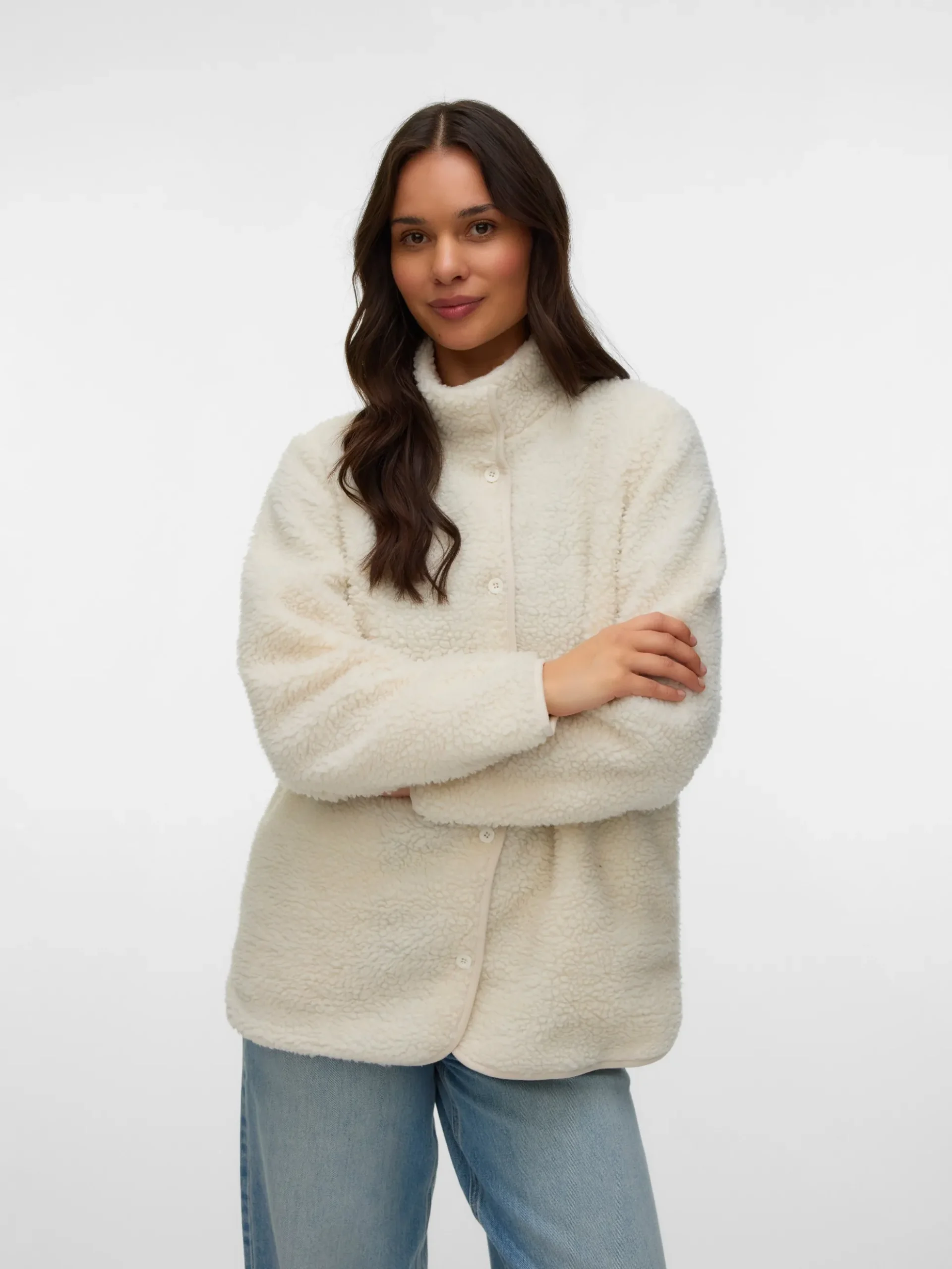 Hoch geschlossen Jacke