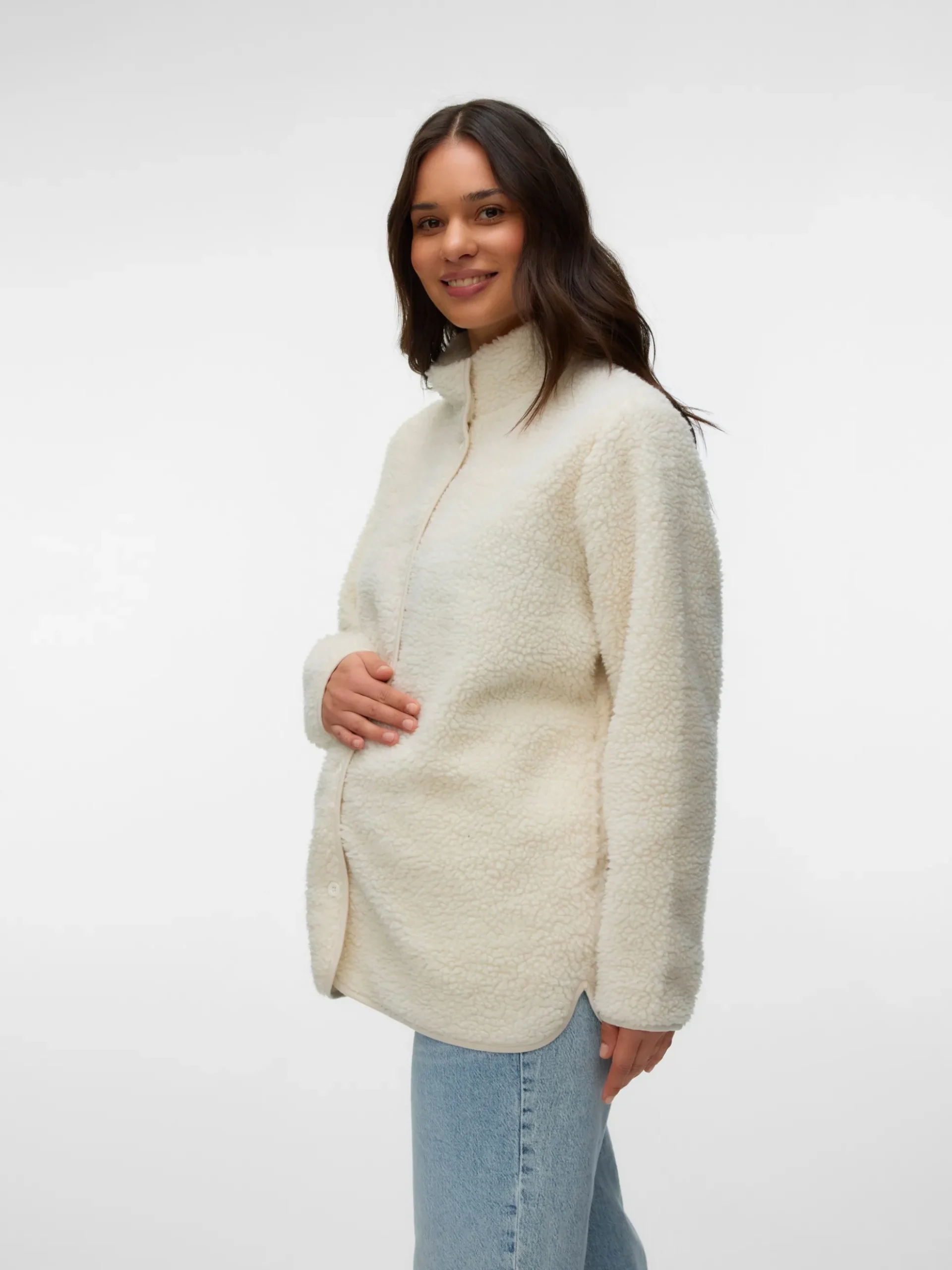Hoch geschlossen Jacke