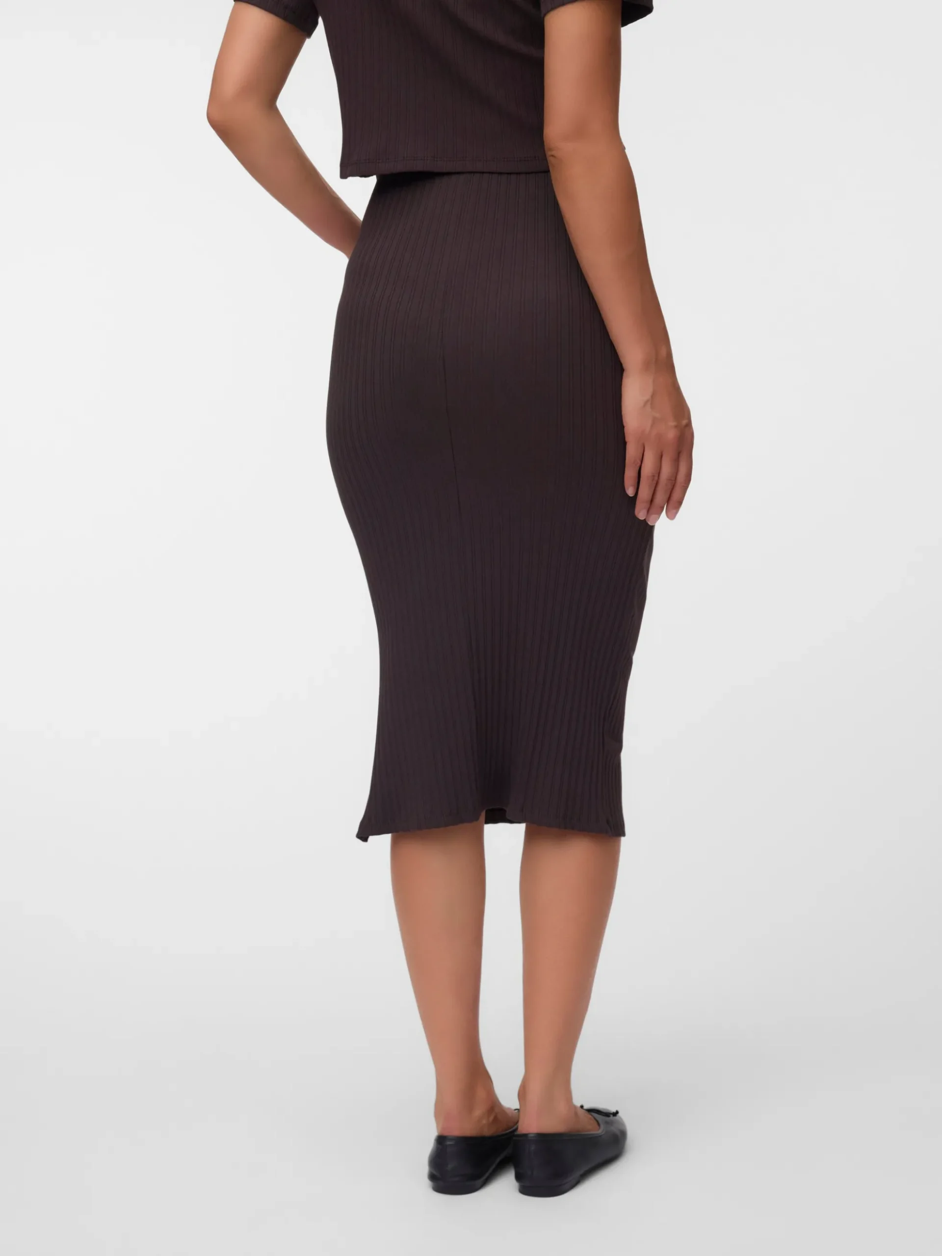 Hohe Taille Midirock