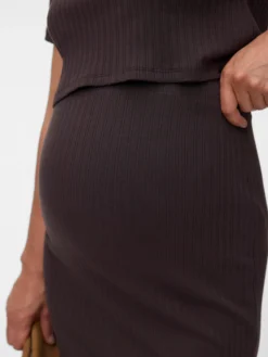 Hohe Taille Midirock
