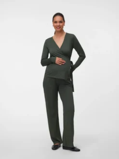 Locker geschnitten Hohe Taille Hose