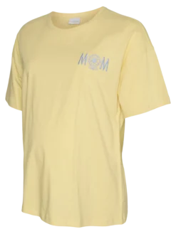 Locker geschnitten U-Ausschnitt T-Shirt