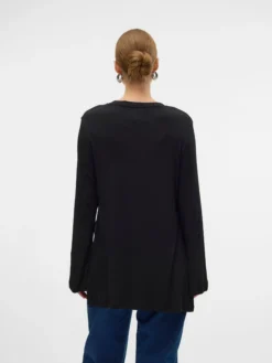 Normal geschnitten Hoch geschlossen Top