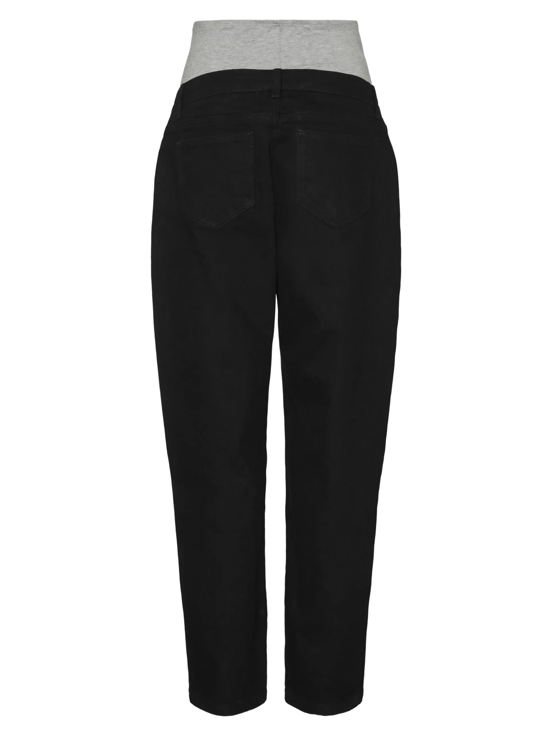 Normal geschnitten Hohe Taille Jeans