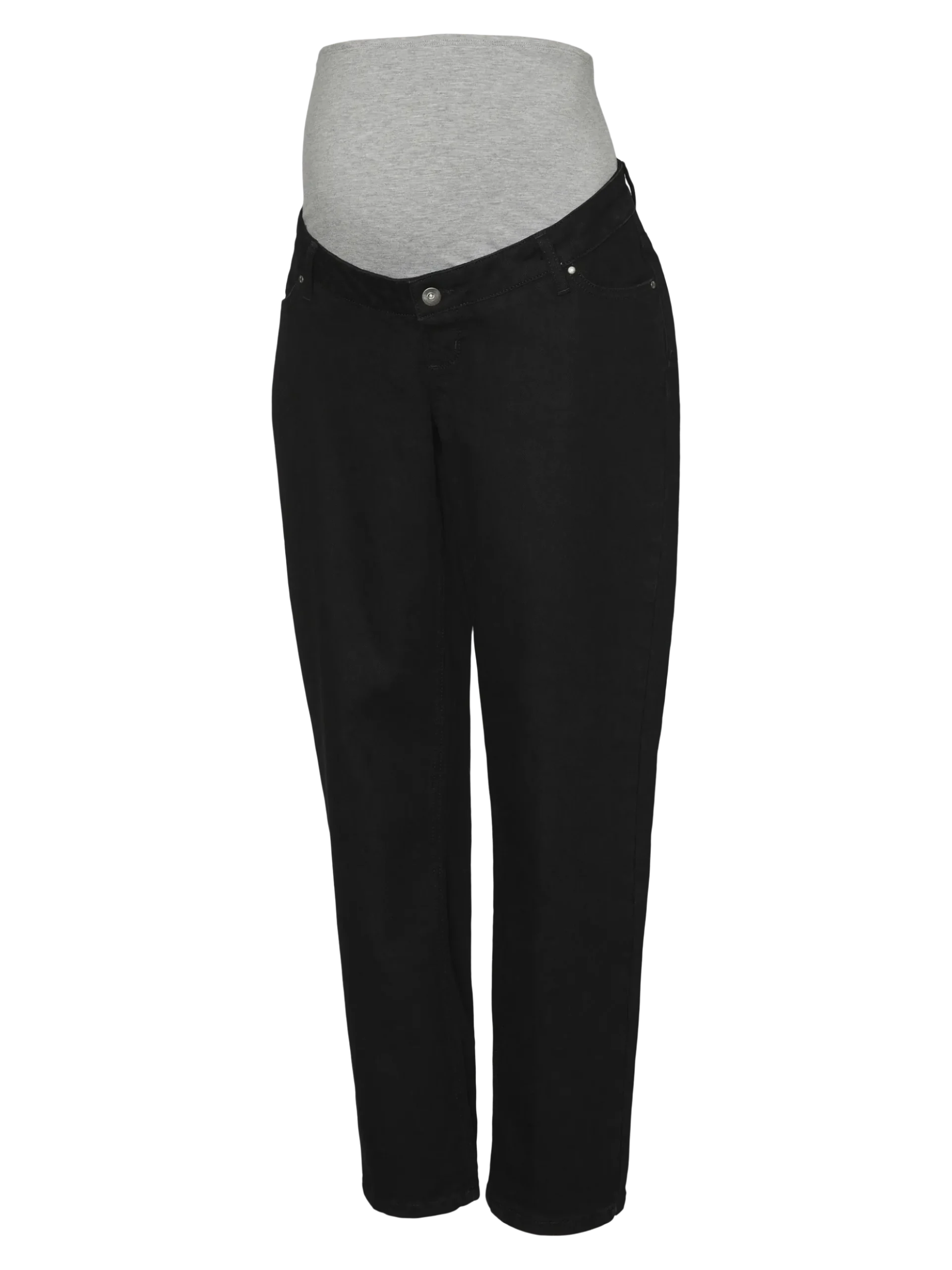 Normal geschnitten Hohe Taille Jeans