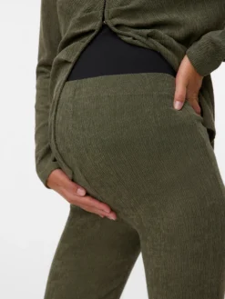 Normal geschnitten Hohe Taille Hose