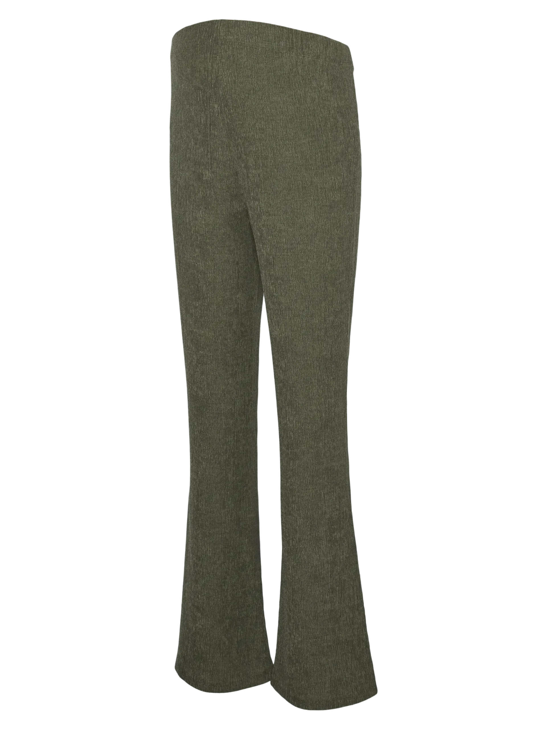 Normal geschnitten Hohe Taille Hose