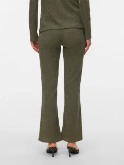 Normal geschnitten Hohe Taille Hose