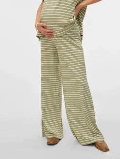 Normal geschnitten Hohe Taille Hose