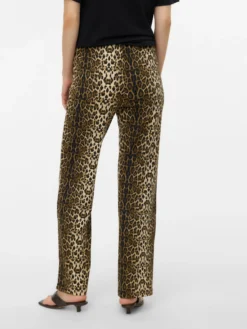 Normal geschnitten Hohe Taille Hose