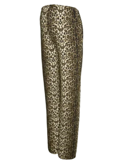 Normal geschnitten Hohe Taille Hose