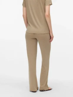 Normal geschnitten Hohe Taille Hose