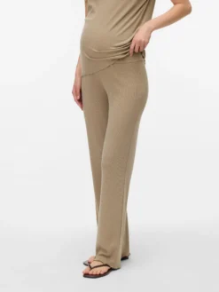Normal geschnitten Hohe Taille Hose