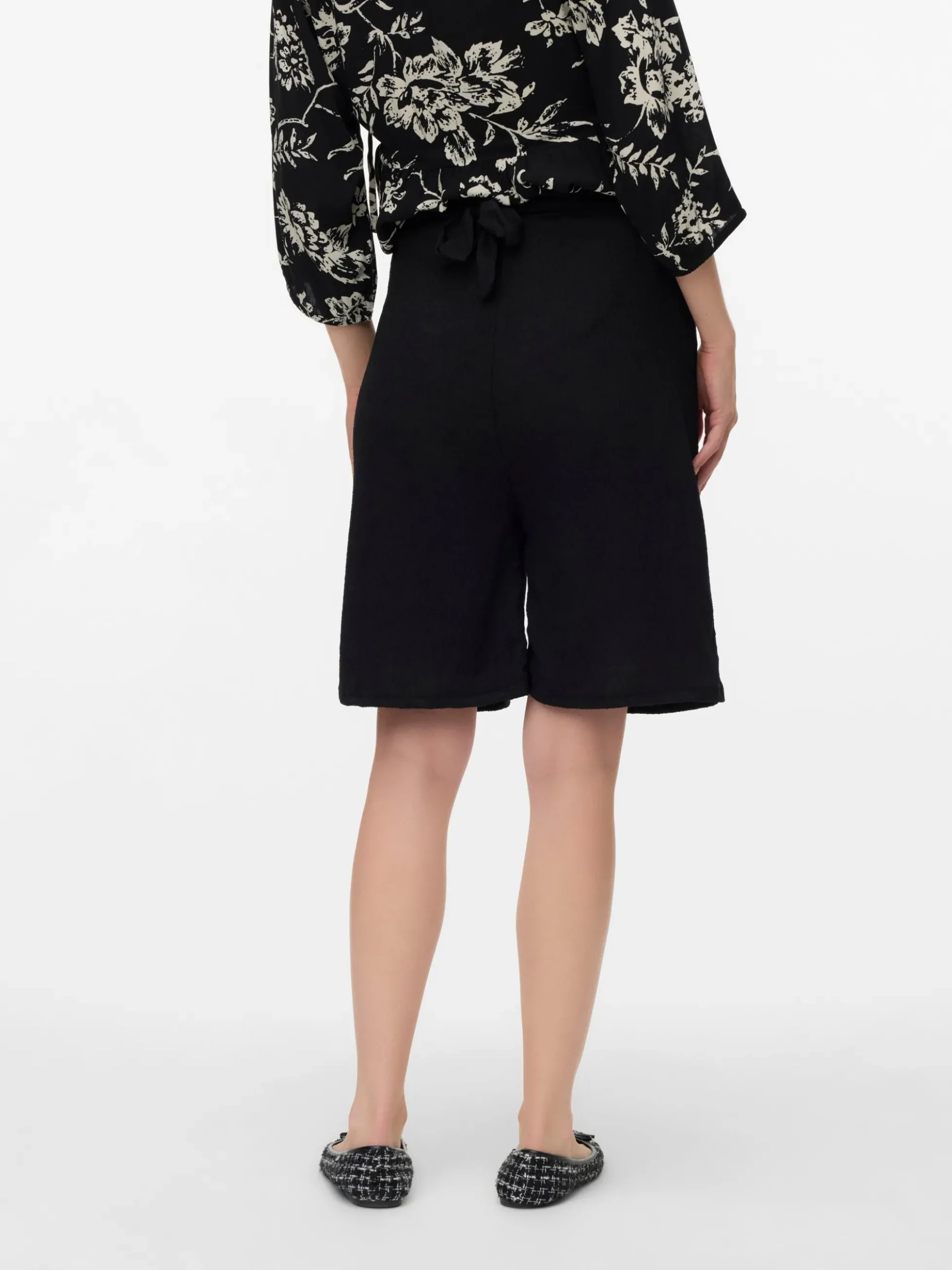 Normal geschnitten Hohe Taille Shorts