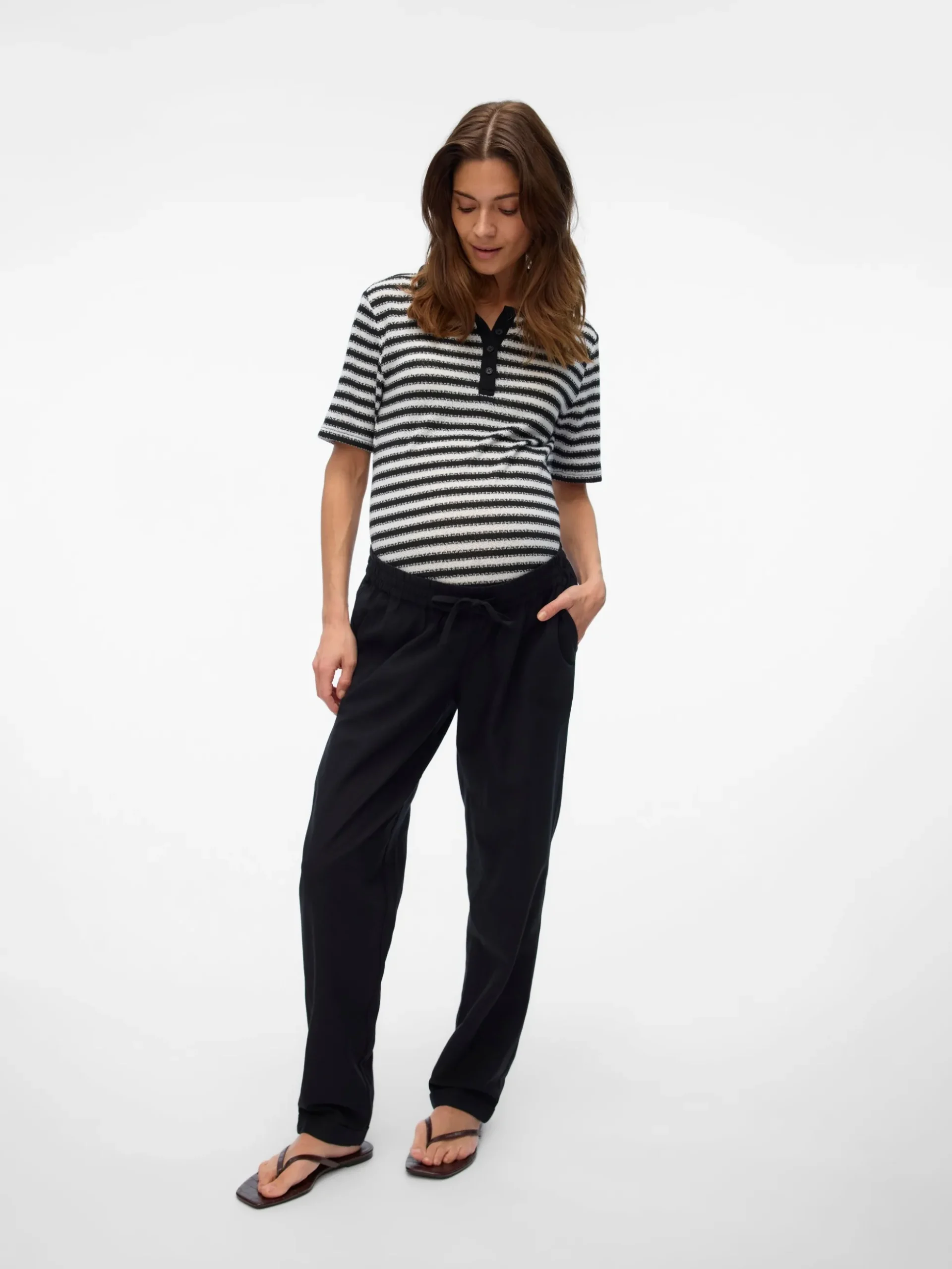 Normal geschnitten Hose