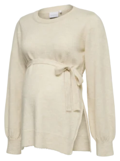 Normal geschnitten Rundhals Pullover